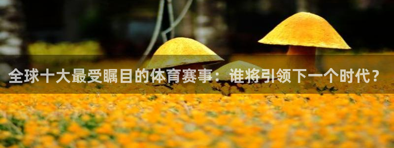 胜天国际app：全球十大最受瞩目的体育赛事：谁将引领下一个时代？