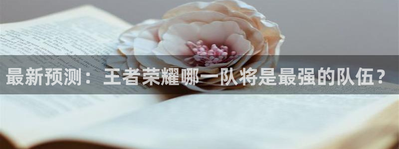 胜天国际ios下载安装：最新预测：王者荣耀哪一队将是最强的队伍？